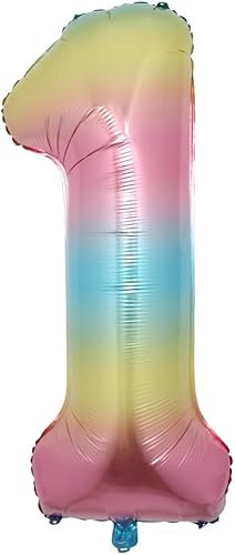 Globos de aluminio de 40 pulgadas con cambio gradual de colores, globos de helio, baby shower, cumpleaños, aniversario, boda, decoración de fiesta,