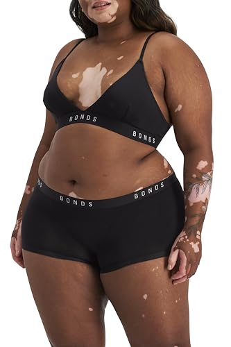 Bonds Women's Underwear Boy Shorts Pack, Luxe Originals Boyfit Panties, Cotton/Modal-Blend Underwear, 3-Pack2