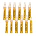 Sakura XSCM-T-3 Yellow Solidified Paint Low Temperature Slim Solid Marker, Mini-Barrel, -40 to 212 Degree F, 10 mm Push-Up Tip (Pack of 12)
