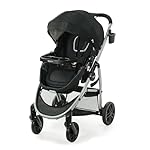 Graco Modes Pramette Stroller, Baby Stroller with True Pram Mode, Reversible Seat, One Hand Fold, Extra Storage, Child Tray, Pierce