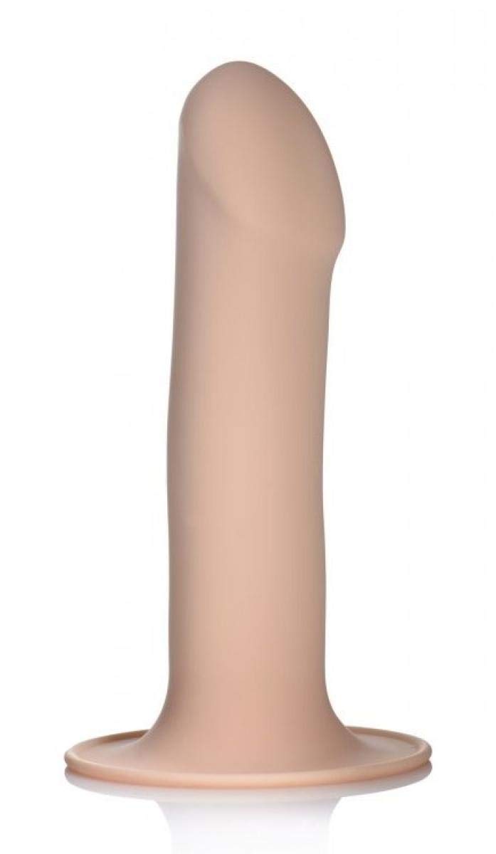 Squeezable Phallic Dildo - Flesh