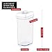 DWËLLZA KITCHEN Airtight Food Storage Containers – 4 Piece set Air Tight Pantry Storage Containers Clear Kitchen Organization and Storage Set BPA-Free - Keeps your Food Fresh & Dry