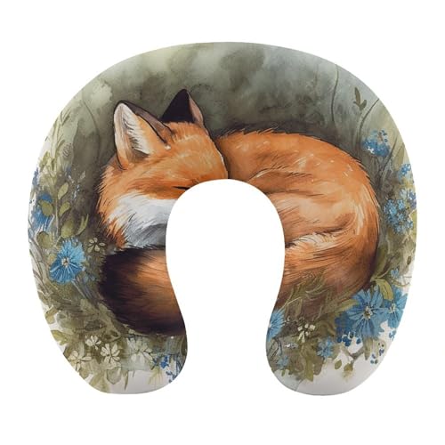 Almohada de espuma viscoelástica para cuello tamaño único miniatura 1