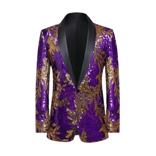 Blazer à paillettes homme pour éviter un costume ennuyeux en soirée
