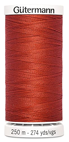 Hilo para coser Gütermann cobre 273 yardas miniatura 1