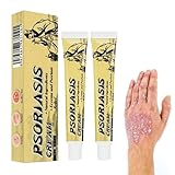Dermatitis Und Ekzem Creme, Psoriasis Behandlung Mit Sofortiger Juckreiz Linderung, Für Trockene Und Sensible Haut, Stärkt Die Hautbarriere (2)