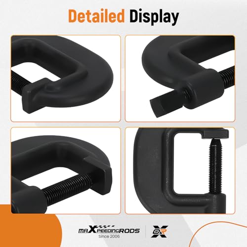 Serre-joint en C maXpeedingrods pour fixation stable - 8