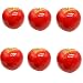 RUITASA Artificial Fruits, 6PCS Decorative Fruit Apple, Artificial Red Apples, Artificial Red Apples for Kitchen, Realistic Fake Fruits Party Props Home Decor
