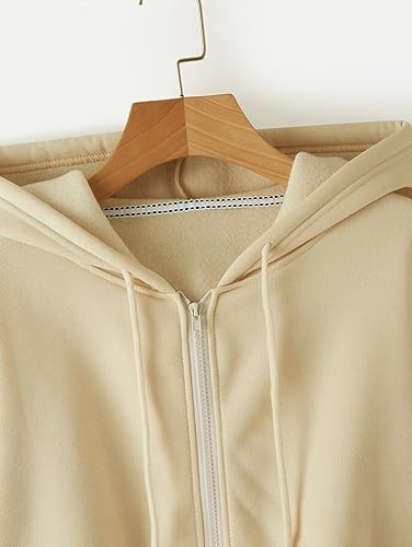 Image of Crop Hooded Sweatshirt for Women Winter Wear Crop Hoodie