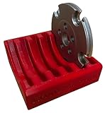 Shell Plate Holder for Lee Load-Master Reloading Benchtop Rack Holds 6