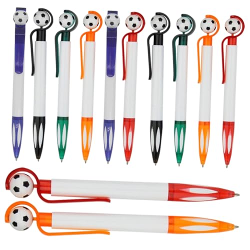 Bolígrafos de fútbol retráctiles para regalar en fiestas escolares de estudiantes, pack de 40 7
