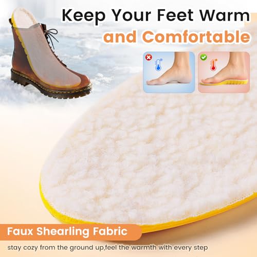 Plantillas para zapatos ultra suaves con forro de vellón miniatura 3