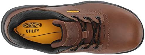 KEEN Utility mens Chicago Oxford Low Composite Toe Work Shoe, Tobacco/Black, 7.5 Wide US | Image 4