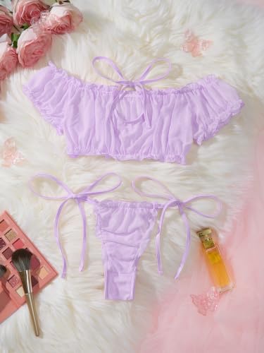 Image of Lilosy Sexy Lingerie Set 2 Piece Women Bra and Panty