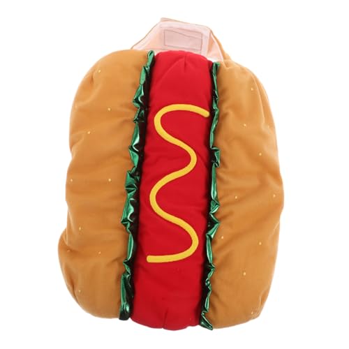 Disfraz para perros y gatos Hot Dog tamaño M