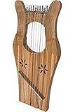 Mid-East Mini Kinnor Harp - Walnut