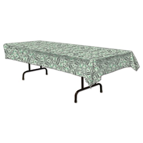Big Bucks Tablecover Party Accessory (1 count) (1/Pkg)