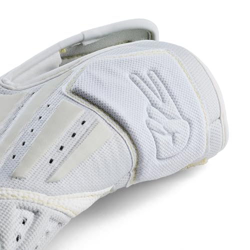 Grip Boost Big Skill 2.0 Adult Lineman Football Gloves (White/Gold, Medium) - image 5