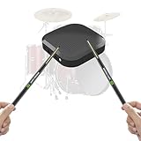 【Intelligent Portable Air Drumsticks Design】: These smart electronic drum sticks feature a lightweight and portable design, making them easy to carry and use anywhere. No large equipment or complex setup is needed to enjoy drumming music anytime. 【Ad...