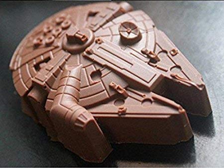 Suitable Star Wars Shape Millennium Falcon And Death Star, Star Wars Silicone Ice Tray Candy Mold Set/Chocolate Molds Ball Whiskey Baking For Christmas Birthday Lovers Party #TOP2