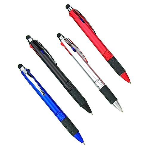 Bolígrafos de escritura cómodos HOMSFOU juego de 4 piezas con stylus para notas