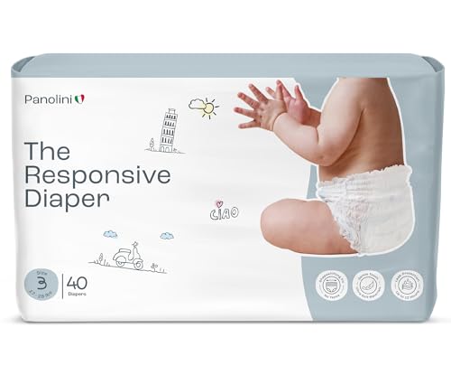 Image of Panolini The Responsive Diaper Size 3 (17-28Ibs) Pull-Up Baby Diaper 40ct