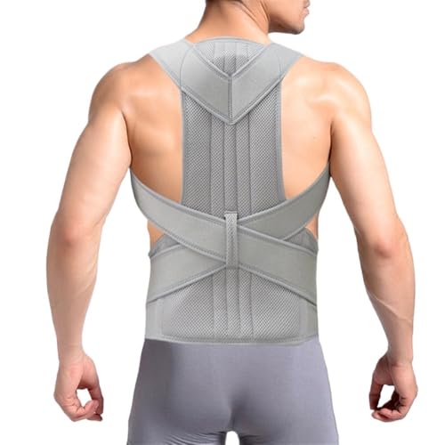 XS-5XL vXTCY ߉\ȐҒ^ǎp jp Lw   T|[g tobNu[X w㕔Ɖ̒ɂ݂̊ɘa(Gray,3XL)