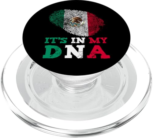 It's In My DNA Mexikanische Flagge Hispanic Latino Heritage Month PopSockets PopGrip für MagSafe