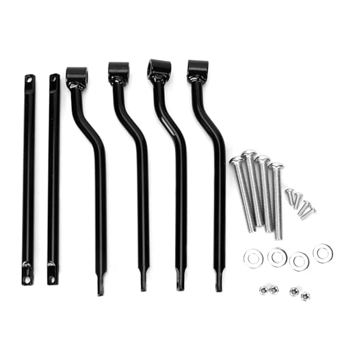 Supporto Per Staffa Per Borsa Laterale, Staffa Universale Per Borsa da Sella Barre di Supporto Staffe di Montaggio Accessori Per Ricambi Powersport Per Moto