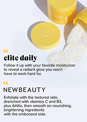 I Dew Care Face Peel Pads - Peel Lit | Citric Acid Vitamin C, Exfoliating, Resurfacing With Aha And Pha, Dual Texture, 60 Count #TOP7