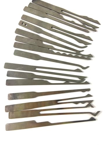 QiDAi New Lock Picking Tools Stainless Steel Pick Hook with Handle - Image 4
