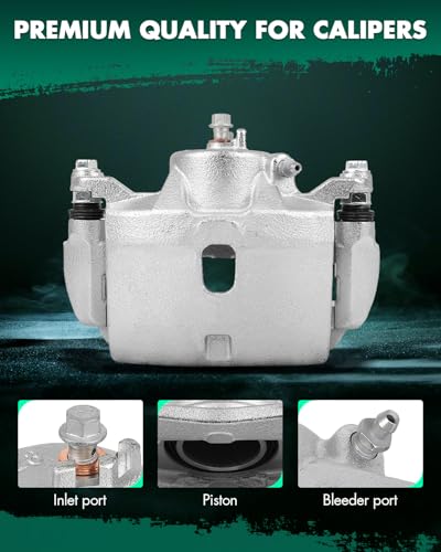 Image of SCITOO 19B2662 Front Right Disc Brake Caliper Assembly w /Bracket For Honda For CR-V 2002-2004,For Honda For Element 2003-2011