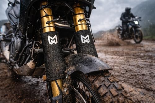 Image of Universal Motorcycle Fork Seal Cover | Protective Shock Absorber Dust Guard | Suitable for Most Bikes