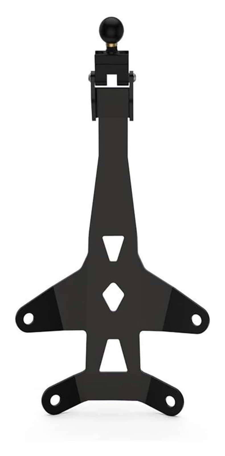 Support de Navigation pour Moto pour Suzuki pour GSX-S1000 GT/GT Plus 2022-2024 Barre Transversale D'extension Support Plaque Navigation GPS Moto De Téléphone(Black 6)