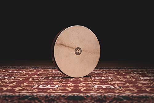 Meinl Percussion 16" Hand Drum With Natural Goat Skin Head — Not Made In China — Hardwood Frame In Antique Brown Finish, 2-Year Warranty, (Hd16Ab) #TOP1