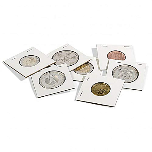 Cadres cartonnés à agrafer Leuchtturm 17,5 mm de haute qualité numismatique