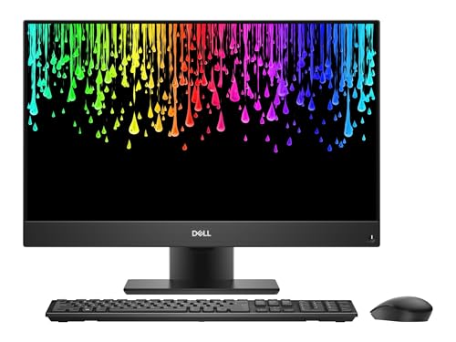 Image of Dell OptiPlex 7470 All-in-One Desktop Computer PC, 23.8 inch FHD Touchscreen, Intel Core i9-9900, 32GB RAM, 1TB SSD, Fingerprint Reader, NVIDIA GTX1050, Keyboard & Mouse, Windows 11 Pro (Renewed)
