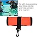 Diving Buoy, Diving Surface Marker Buoy Nylon Diving Inflatable Buoy Safety Signal Tube Reflective Scuba Buoy with Mouth Valve Scuba Diving Surface Marker Signal Tube Diver Underwater Sports(Orange)