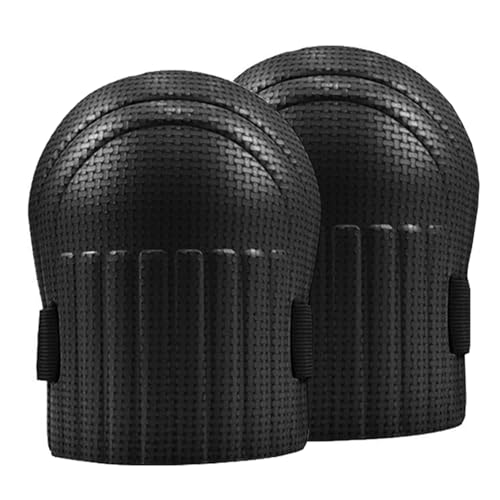 膝当て 作業用 ガーデニング用 ヒザパット 膝パッド 膝ガード ニーパッド 1.3cm厚い 防水 柔軟性 快適性 掃除 工事 園芸 建設 野球 農作業 屋外作業に適用 マジックテープ式 男女兼用 (2個入り)