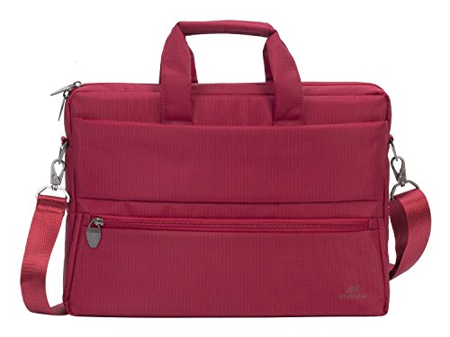 Sacoche Rivacase 8630 rouge pour ordinateur portable 15.6 pouces avec bandoulière réglable