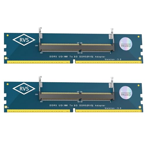 Adaptateur SO DDR5 vers DDR5 U DIMM de bureau 133x29 mm