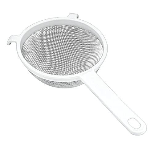 Metacreative Press Frame Sieve 14cm Strainer Cooking Utensils Food Kitchen Tea Mesh Filter