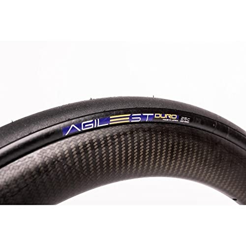 Panaracer Agilest Duro Folding Road Tyre: Black/Black 700x25c, Black / Black - Image 4