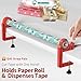 Tabletop Gift Wrapping Tool with Tape Dispenser–2 Pack Adjustable Wrapping Paper Table Clamps with 2 Tapes–Perfect for Christmas, Holidays, and Crafting