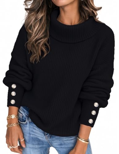 Womens Wide Turtleneck - image 1