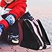 Zxpjkyu Skate Carrier Bag for Roller and Ice Skates with Ample Storage, Pink