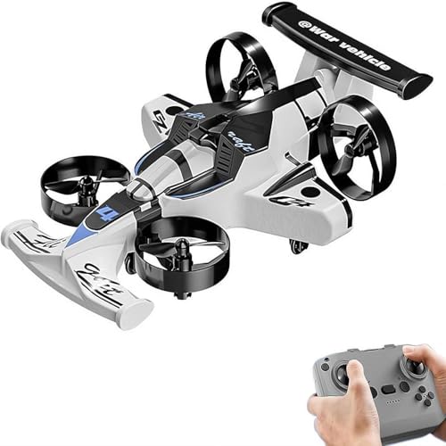 Image of RC Aeroplane 2.4GHz Remote Controlled Aeroplane L0712 Quadcopter Floating Fighter Plane RC Aeroplane RTF for Beginners, Children and Adults, APlane Toy with Coloured Lights USB Charging (LARGE)