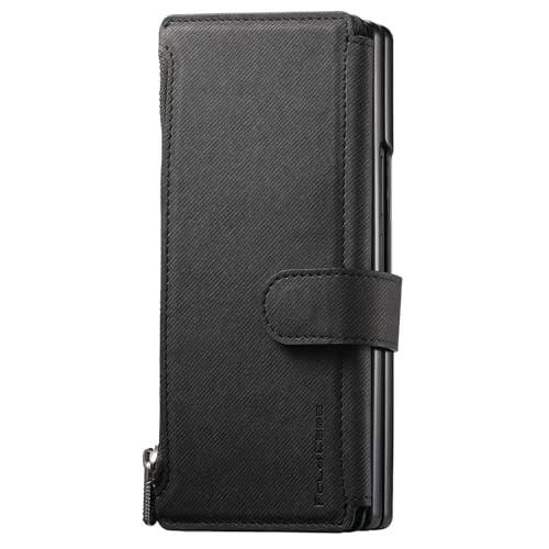 Coque Samsung Galaxy Z Fold 7 magnétique avec fentes cartes et pied