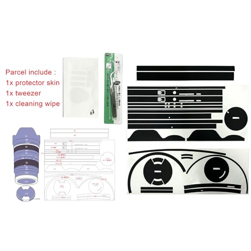 Funda Protectora Adhesiva para Lente de Cámara Sony FE 24-70mm F2.8 GM II - Acabado Mate Negro miniatura 6