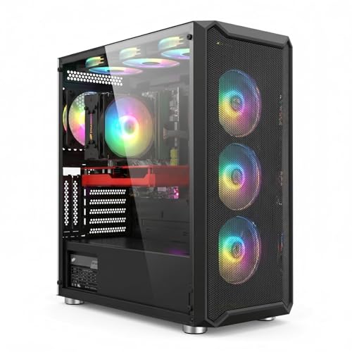 STGsivir PC Gamer Fixe, Ordinateur Gaming, Core i7-11700KF 5 GHz, Geforce RTX 3070 8Go GDDR6, 32Go...